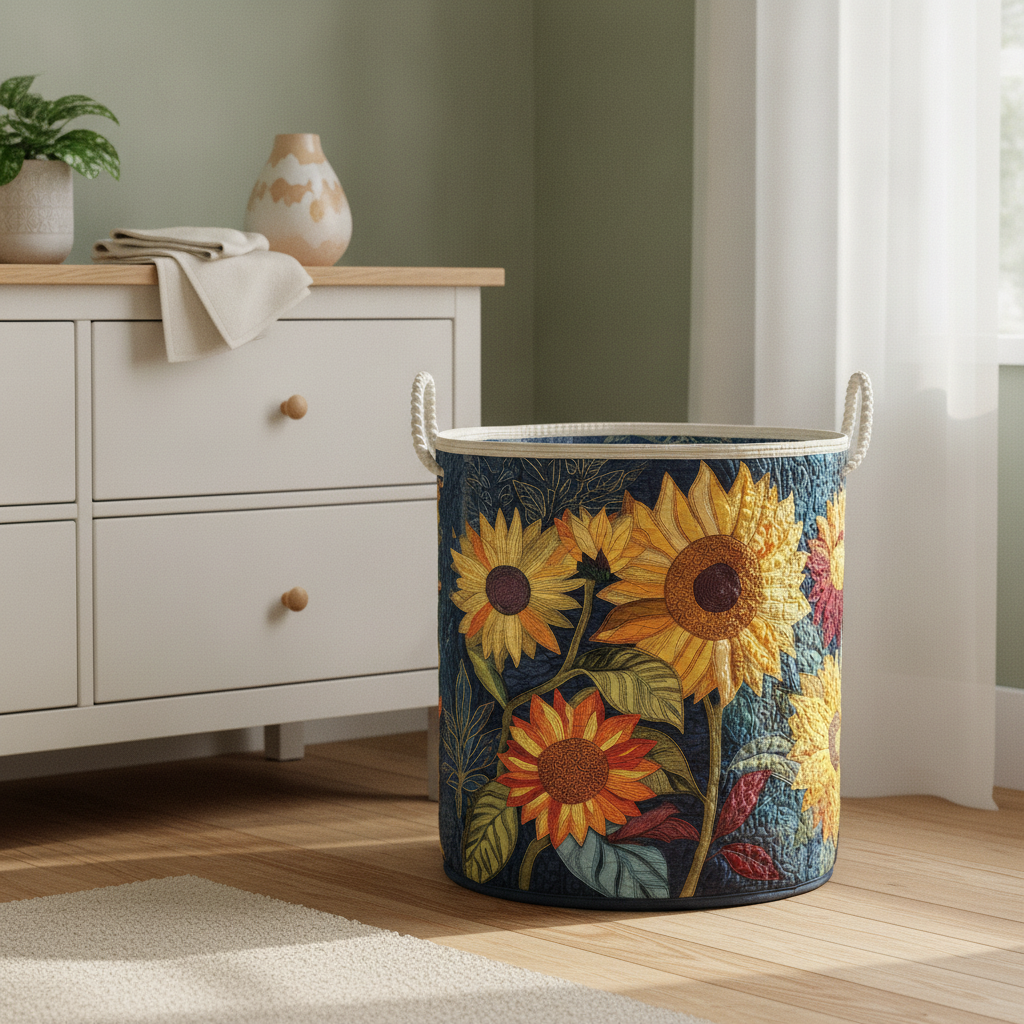 Cesto Portabiancheria – Sunshine Floral