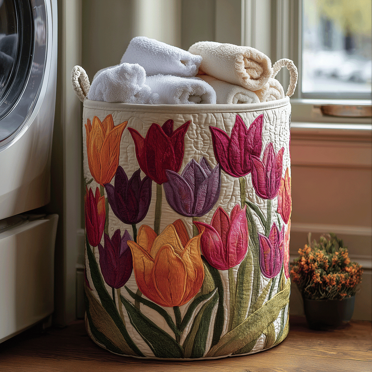Cesto Portabiancheria – Tulip Joy