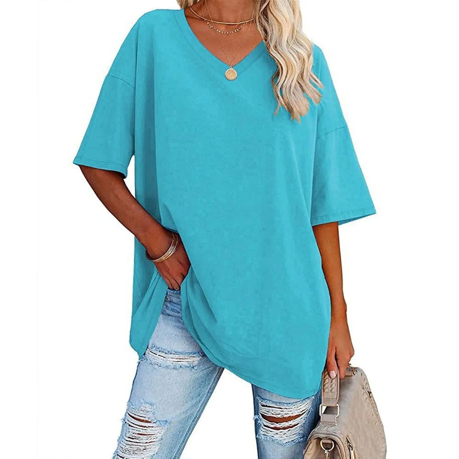 Gisele | T-shirt elegante in cotone