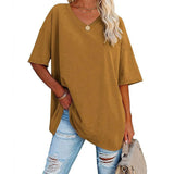 Gisele | T-shirt elegante in cotone