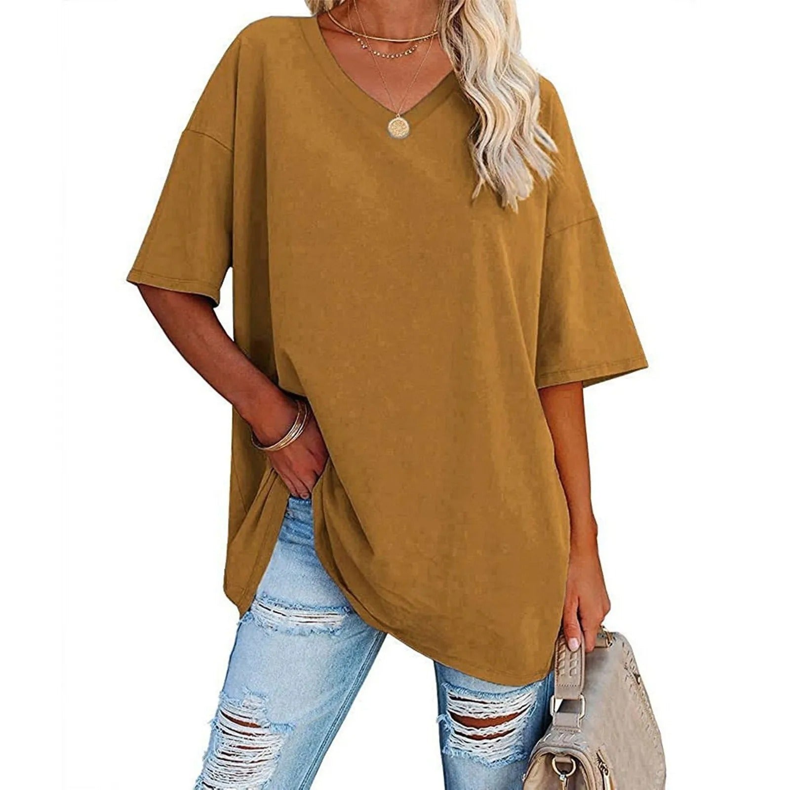 Gisele | T-shirt elegante in cotone