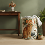 Cesto Portabiancheria – Warm Yellow Whiskers