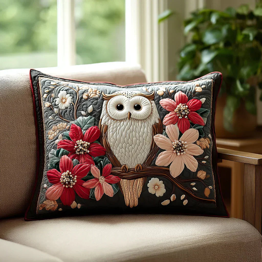 Copricuscino Trapuntato – Owl Whisper